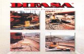 Divisão Ferroviária - .:: Difasa Indústria e Comércio S/A ::. · 2013-09-15 · Capacidade 120 ton totalmente apoiada e 60 ton em vão livre de1,6m 3 ... Serão aplicadas duas