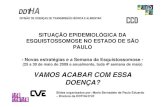 ResumoEsquistoESP.ppt [Modo de Compatibilidade] · Estado de São Paulo: Óbitos por Dengue, Malária, Esquistossomose e Leishmaniose Visceral, 1996 a 2007 100 120 o s 60 de Óbit