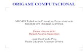 ORIGAMI COMPUTACIONAL - IME-USPcoelho/deposito/origami/Deise/transp.pdf · ORIGAMI COMPUTACIONAL MAC499 Trabalho de Formatura Supervisionado baseado em Iniciação Cientíﬁca Deise