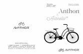 ARO 26'' e certificado de garantia - Nathor Bicicletasnathor.com/manuais/Manual_Aro_26.pdfManutenção Para o ajuste do freio, gire a porca do parafuso da maçaneta para esticar o