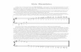 Série Harmônica - hugoribeiro.com.brhugoribeiro.com.br/biblioteca-digital/harmonia.pdf · Série Harmônica Todo som musical possui seus harmônicos - notas que soam simultaneamente