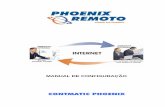 Manual Phoenix Remoto 3 - Contmatic Phoenix · No Windows 2000 Server quanto no Windows 2003 Server, será utilizado o mesmo mecanismo para impressão em impressoras matriciais. 5.2