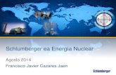 Agosto 2014 Francisco Javier Cazares Jaen - nuclear.ufrj.br · 4 Schlumberger Background • O que é Schlumberger? • É a fornecedora líder mundial de tecnologia, gestão integrada