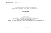 MANUAL DE CONTROLO CONDICIONALIDADE … PDF/Publicações G TEC/Manual de... · MANUAL DE CONTROLO CONDICIONALIDADE AMBIENTAL CNDAMB ... de 27 de agosto (transpõe para o direito