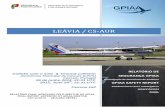 LEÁVIA / CS-AUR - GPIAAF – Unidade de Aviação Civil · descolou da pista 35 do Aeródromo Municipal de Cascais (LPCS) o avião Cessna 152 com marcas de nacionalidade e registo