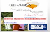 Dr João Henrique Silva joaohen@terra.com€¦ · com bloquedores do calcio e inibidores da enzima de conversão , ... Azathioprina • antimetabolito • antagoniza competitivamente