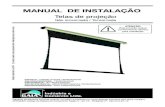 MANUAL DE INSTALAÇÃO - gaia-rs.ind.br ·  3 Ferramentas necessárias para instalação da tela. EPI’s necessários para instalação da tela. Checklist Óculos Chave de Boca