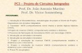 PCI Projeto de Circuitos Integrados Prof. Dr. João Antonio ...lsi.usp.br/~sonnen/PCI_FATEC.pdf · PCI – Projeto de Circuitos Integrados Prof. Dr. João Antonio Martino Prof. Dr.