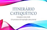 ITINERÁRIO CATEQUÉTICO - Diocese de Criciúma - SC · COMO SERÃO OS ENCONTROS CATEQUÉTICOS - ROTEIRO •Os roteiros catequéticos para a nossa Diocese seguirão o esquema proposto