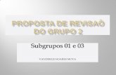 Subgrupos 01 e 03 - Governo do Estado de São Paulo · macro e microscopico de peca de resseccao parcial ou total do utero, com ou sem esvasiamento linfatico, para diagnostico definitivo
