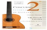 2º CONCURSO INTERNACIONAL DE GUITARRAacademiafernandesfao.pt/wp-content/uploads/2018/04/Concurso... · Guitarra do Conservatório Superior de Música de Vigo, onde se aperfeiçoa