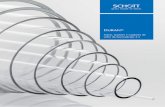DURAN ® · 4 5 made by SCHOTT A invenção de Otto Schott Versátil, altamente resistente, fácil de processar – suas numerosas propriedades tornam o tubo de vidro DURAN ® em