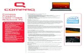 Compaq CQ50-110BR Notebook PC€¦ · da reprodução, a fonte do conteúdo em alta definição varia e depende da fonte de entrada, sinal, proporção da tela e outros