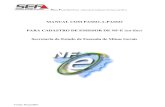 Manual de Cadastro Emissor de NF-e On- · PDF fileN ota F iscal Eletrônica - Manual de Cadastro Emissor de NF-e Versão: Março/2018 Página 2 CADASTRO EMISSOR NF-e ONLINE Para as