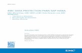 EMC Data Protection para SAP HANA - brazil.emc.com · EMC DATA PROTECTION PARA SAP HANA . EMC MirrorView, EMC SRDF e EMC Data Domain com EMC NetWorker ... Backup e recuperação ...
