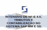 INTENSIVO DE NF-E 4.0, TRIBUTOS E …€¦ · Prof. Jeanderson Oliveira Especialista SAP em Administração de Materiais (MM) , Vendas e Distribuição (SD), Transportation (LES),