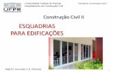 ESQUADRIAS PARA EDIFICAÇÕES · -Habitabilidade: estanqueidade, acústica; ... a ventilação e as condições de limpeza. ... Prof. Dr. Leonardo F. R. Miranda 29