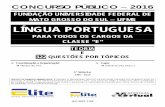 LÍNGUA PORTUGUESA - apostilasvirtual.com.brng. Port... · concurso pÚblico − 2016 fundaÇÃo universidade federal de mato grosso do sul − ufms . lÍngua portuguesa . para todos