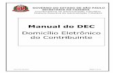 Manual do DEC - dec.fazenda.sp.gov.br · Manual DEC (Mar2013 ...