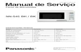 ORDEM DCS-SET2005-002-MS Manual de Serviço€¦ · Manual de ServiçoORDEM DCS-SET2005-002-MS Forno de Microondas ESPECIFICAÇÕES TÉCNICAS NOTA: Especificações …