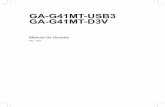 GA-G41MT-USB3 GA-G41MT-D3V - download…download.gigabyte.asia/FileList/Manual/mb_manual... · • Ligar a energia do computador durante o processo de ... audio de alta definição