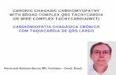 CHRONIC CHAGASIC CARDIOMYOPATHY WITH …fiaiweb.com/wp-content/uploads/2017/09/CHRONIC-CHAGASIC-CARDI… · OR WIDE COMPLEX TACHYCARDIA(WCT) CARDIOMIOPATIA CHAGÁSICA CRÔNICA ...