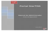 Portal StarTISSmanuais.startiss.com.br/Manual_PortalStartiss.pdf · Portal StarTISS Manual do Administrador (v.2.03) 1 1. CONTATOS Em caso de dúvidas, esclarecimentos ou dificuldades