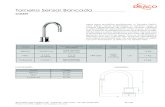 Torneira Sensor Bancada -  · PDF fileTorneira Sensor Bancada Modelo Clean