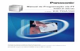 Manual de Programação via PT - … · PABX-IP Híbrido da Panasonic por meio de um aparelho proprietário (PT) com visor da Panasonic. ... 49 [801] Controle de modem externo ..