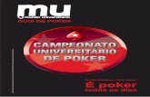 GUIA DE POKER - Mundo Universitário · PDF filemaior torneio de poker online de sempre para estudantes ... erstars.com e faz o download da aplica-ção de Poker. Na página de download