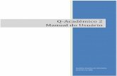 Q-Acadêmico 2 Manual do Usuário - Instituto Federal de ... · Informações sobre os campos a serem ... O Q-Acadêmico é um sistema de Gestão Acadêmica ... Gerências de curso