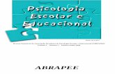 Livro Psic. escolar e educ - abrapee.psc.brabrapee.psc.br/5-1.pdf · ABRAPEE Revista Semestral da Associação Brasileira de Psicologia Escolar e Educacional (ABRAPEE) Volume 5 Número