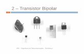 2 – Transistor Bipolar - wiki.sj.ifsc.edu.brwiki.sj.ifsc.edu.br/wiki/images/f/fb/ELA1_BJT.pdf · O transistor projetou a indústria dos semicondutores e todas as invenções relacionadas,