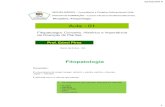 Disciplina: Fitopatologia - ifcursos.com.br · Aula - 01 Disciplina: Fitopatologia Prof. Ednei Pires ... -Formação de sementes anormais . 22/02/2014 4 Leishmania X Proteina Lack