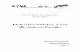 Estudo do Escoamento Sangu neo em Microcanais …paginas.fe.up.pt/~ceft/pdfs/Relatorio_BII_CEFT_08_02.pdf · through a rectangular polydimethysiloxane (PDMS) microchannel with a bifurcation.
