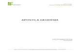 APOSTILA GEODÉSIA - sites.florianopolis.ifsc.edu.brsites.florianopolis.ifsc.edu.br/agrimensura/files/2016/09/GEODESIA... · Baixe a apostila atualizada em - versão 9/9/2016 3 1