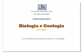 Biologia e Geologia - ebsv.edu.azores.gov.ptebsv.edu.azores.gov.pt/wordpress/wp-content/uploads/2014/11/Plan... · vulcões, sismos,… )que possibilitem a ... Compreender a Estrutura