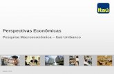 Perspectivas Econômicas - itau.com.br€¦Commodities: nossas projeções para o curto prazo Fonte: Itaú Unibanco Índice de Commodities Itaú 134,4 61,8 137,2 102,1 40 60 80 100