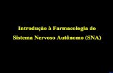 Introdução à Farmacologia do Sistema Nervoso …pulmolab/downloads/intro-SNA.pdf · Periférico Central Eferente Aferente ... Modulação de sinapses periféricas (auto / hetero-receptor)