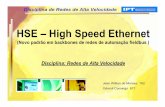 HSE – High Speed Ethernet - Laboratório de Sistema ...rav/rav-fev-2004/apres-alunos/05-HSE.pdf · Disciplina de Redes de Alta Velocidade HSE – High Speed Ethernet (Novo padrão