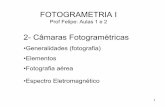 FOTOGRAMETRIA I - docs.ufpr.brfelipe/foto1.pdf · Considerando a escala da foto 1: 18.000; o tamanho do ponto (dot): 600dots/inch ou 236 pontos /cm. Logo um ponto é: 0,004cm ou 0,04mm.