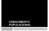 CRESCIMENTO POPULACIONAL - hidro.ufcg.edu.br · Regime Demográfico Moderno – Explosão demográfica (anos 40 do séc. XX até a atualidade) Crescimento demográfico acelerado da