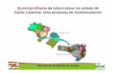 Quimioprofilaxia da tuberculose no estado de Santa ... · Quimioprofilaxia da tuberculose no estado de Santa Catarina: uma proposta de monitoramento Secretaria de Estado da Saúde