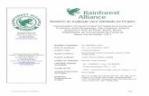 Relatório de Avaliação para Validação do Projeto · C-25 CCB Valid Report Tmpl 09Mar12 Page 3 1 Introdução O programa SmartWood da Rainforest Alliance foi fundado em 1989 para