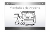 Workshop de Arduino - Tato Equipamentos · Enviar código para o Arduino Monitor de porta série Criar nova Tab Ambiente de Desenvolvimento (C) 2008, Filipe Valpereiro, ... •Inspirada
