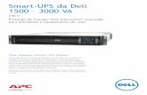 Smart-UPS da Dell 1500 – 3000 VA · Smart-UPS da APC 120 V Painéis de Serviço SBP1500RM: ... Smart-UPS Dell On-Line 3000 – 8000 VA 230/400 V Proteção de alimentação de alta