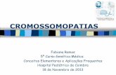 CROMOSSOMOPATIAS - ASIC - Homeasic.pt/images/congressos/03_cromossopatias_fabianaramos1-50.pdf · – Ocorre entre 2 crs homólogos ou não, envolvendo um ponto de quebra em cada