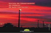Revista do Observatório do Milênio de Belo Horizonte · com grande satisfação que apresentamos o terceiro número da Revista do Observatório do Milênio de Belo Horizonte, que