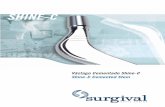 SHINE-C - surgival.com · del tr Técnica Quirúrgica Surgical Technique Artroplastia primaria cementada de cadera Cemented primary hip arthroplasty 1 · Colocación del paciente