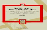 ROMA E AMERICA. · di Pisa (Italia); Ronaldo de Britto Poletti, Universidade de Brasília-UnB (Brasil); Norberto D. Rinaldi, Universidad ... DIRITTO ROMANO COMUNE REVISTA DE DERECHO